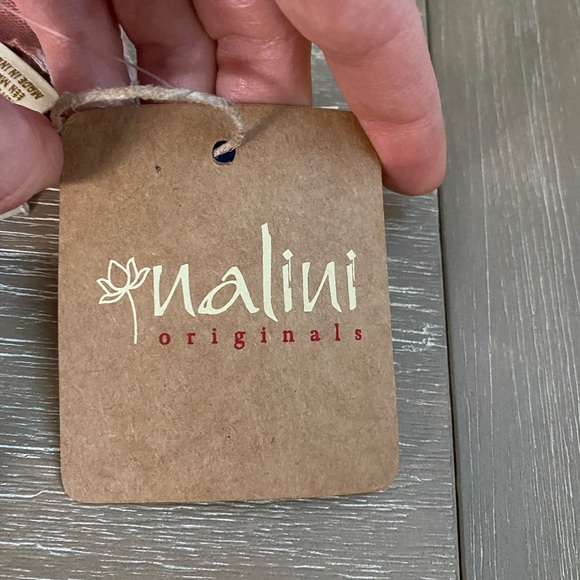 NALINI Women’s White Pink/Purple Floral Long Kimono Boho Beach Cover-up - Picture 12 of 12